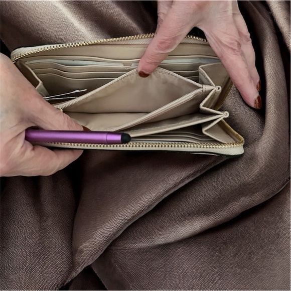 Coach Python Embossed Long Zip Wallet NWT 
MSRP $525 shown in receipt - Picture 8 of 11